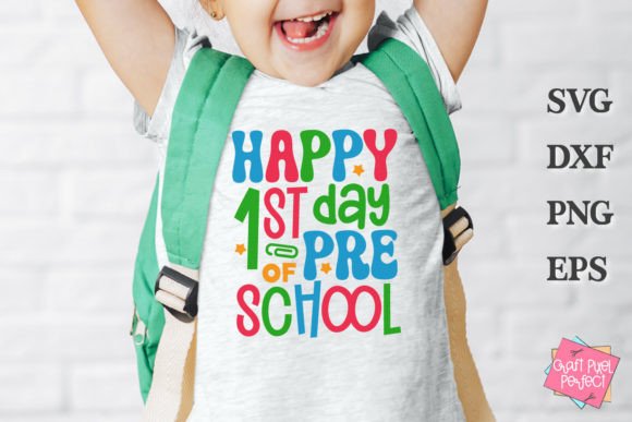 1st Day of Preschool SVG Designs: Digital Tools for Meaningful Back-to-School Moments