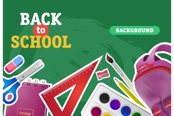 Back to School, Background Lettering Wit