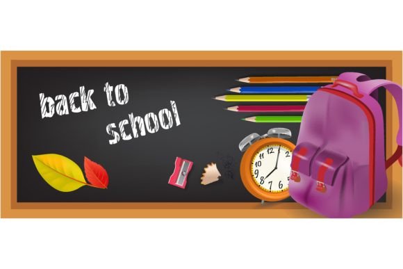 Back to School Banner Design with Backpa: Fresh, Functional, and Fully On-Brand