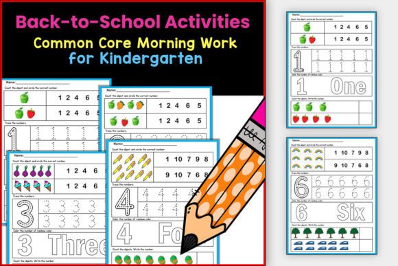 Back to School Morning Work for Kindergarten: A Practical, Print-Ready Resource for Early Learners