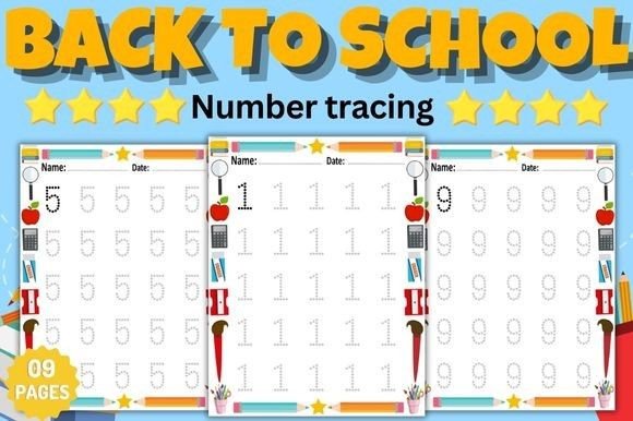 Back to School Number Tracing from 1 – 2: Building Foundational Numeracy with Purpose