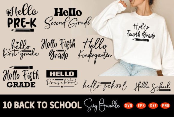 Back to School SVG Designs Bundle: A Versatile Creative Resource for Educators, Makers, and Small Businesses