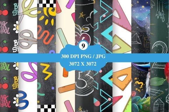 Cute Back to School Digital Paper: A Strategic Creative Asset for Modern Professionals