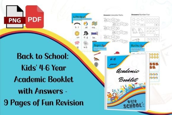Make Learning Joyful Again: The Printable Back to School Kids 4-6 Age Booklet That Builds Confidence Before Day One