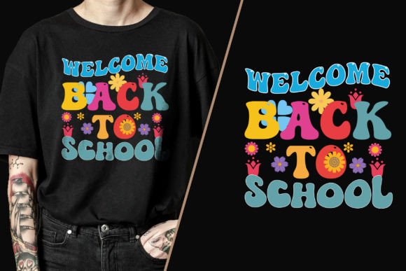 Welcome Back to School Chic Tee Design